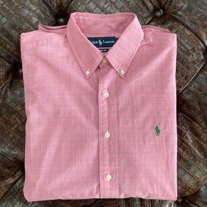 Polo Dress Shirt- Size 15.5- Pink color